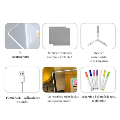 LumiTrazo – La pizarra luminosa que hace brillar cada idea